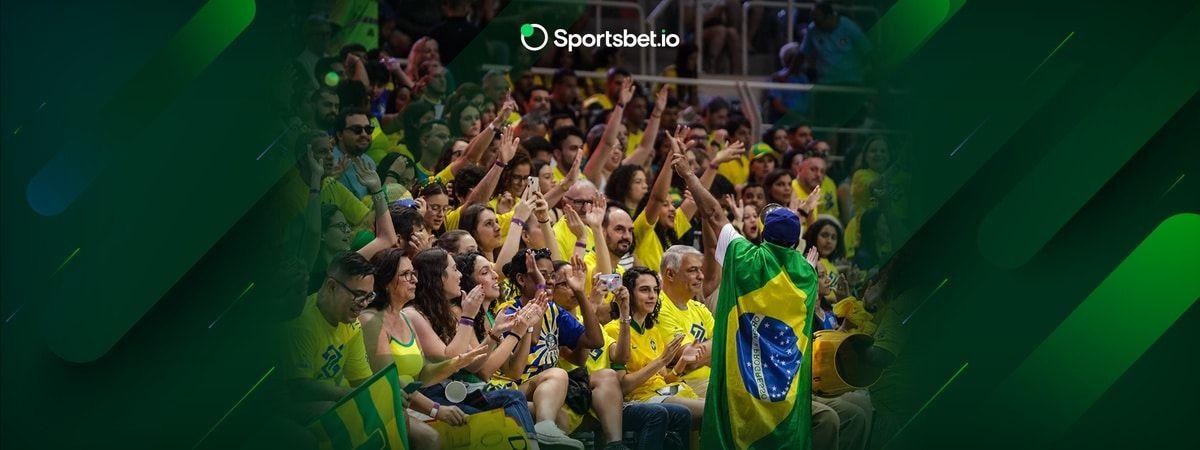 um jogador ao marcar números em um cartão de aposta